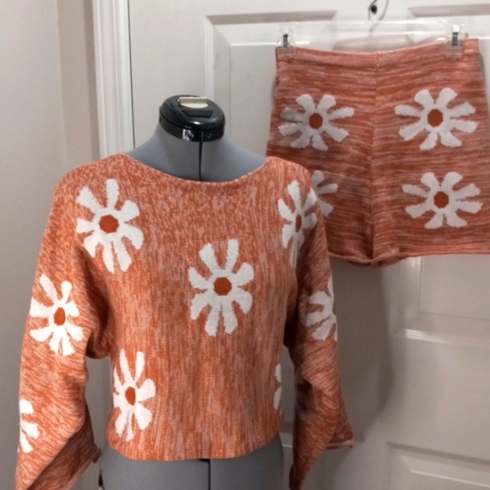 Knit Short Set Sz XS